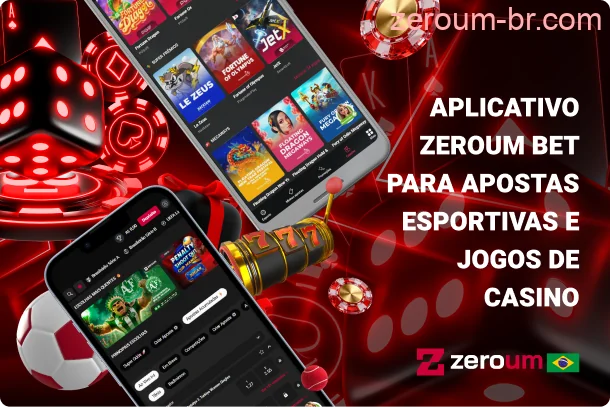 O aplicativo Zeroum Bet é popular entre os jogadores brasileiros para apostas esportivas e jogos de cassino