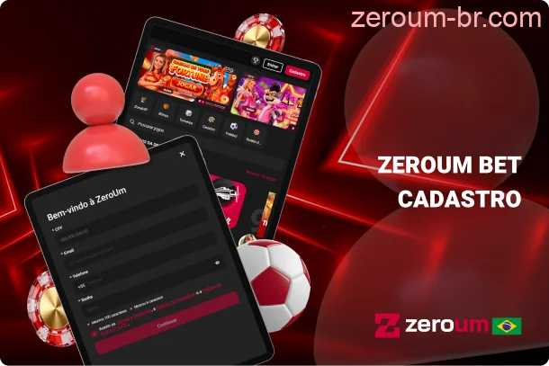 O registro na Zeroum Bet para novos usuários é rápido e oferece acesso a todas as funcionalidades da plataforma